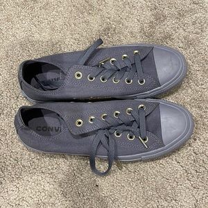 Dark grey converse